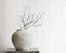 CC1283 Artifacts Silhouettes Natural Carol Benson Cobb Wallpaper by York Wallcoverings