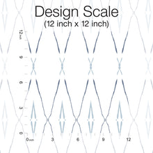CC1284 Artifacts Silhouettes Indigo Carol Benson Cobb Wallpaper by York Wallcoverings