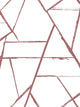 Intersect Spice Red Carol Benson Cobb Wallpaper by York Wallcoverings