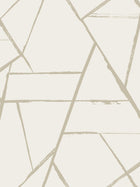 CC1293 Intersect Beige Metallic Carol Benson Cobb Wallpaper by York Wallcoverings