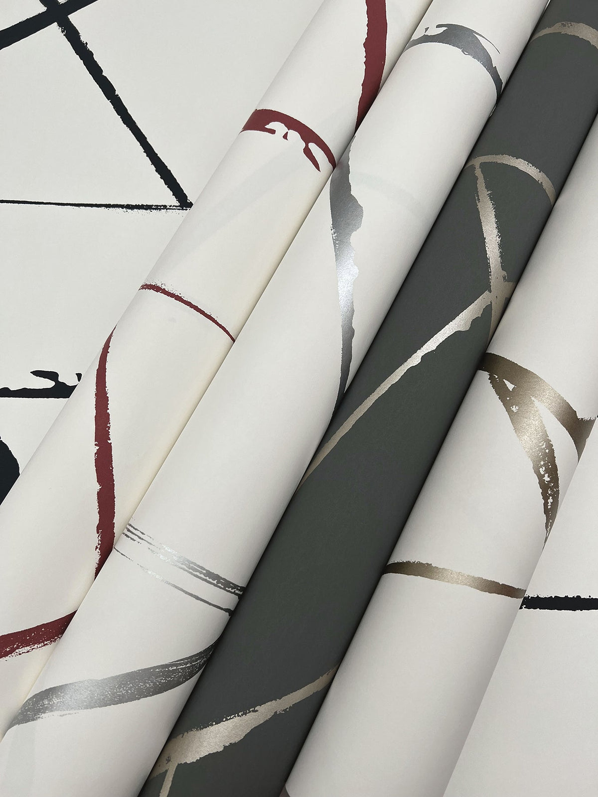 CC1293 Intersect Beige Metallic Carol Benson Cobb Wallpaper by York Wallcoverings