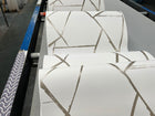 CC1293 Intersect Beige Metallic Carol Benson Cobb Wallpaper by York Wallcoverings