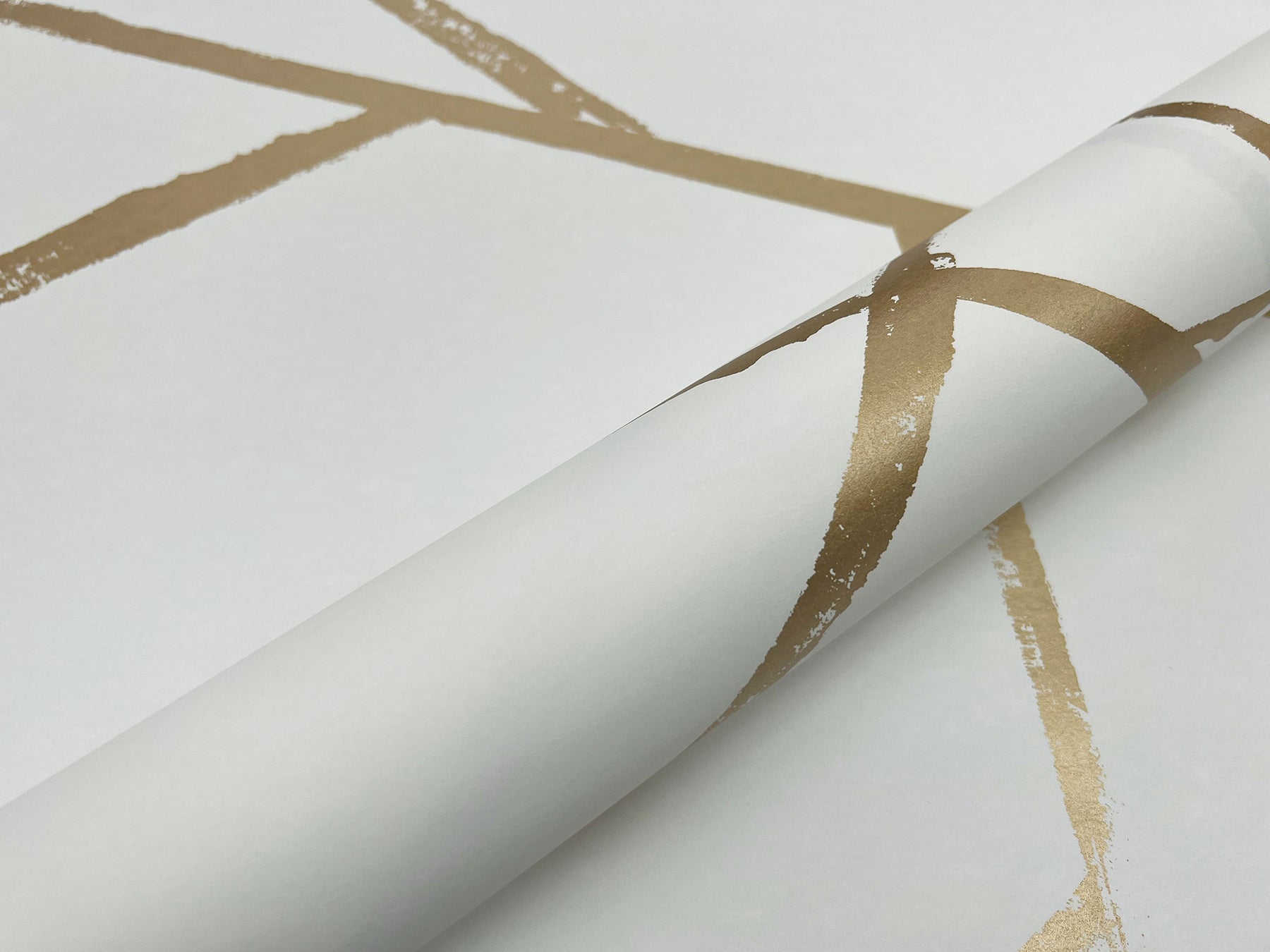 CC1294 Intersect Gold Metallic Carol Benson Cobb Wallpaper by York Wallcoverings