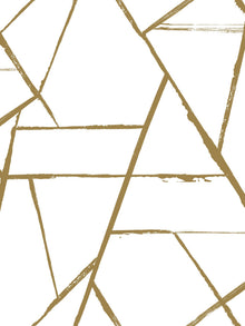 CC1294 Intersect Gold Metallic Carol Benson Cobb Wallpaper by York Wallcoverings