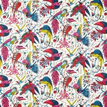 CCF086401 Audubon Indoor Outdoor Multi Emma J Shipley Indoor Outdoor Wild Escape Fabric by Clarke & Clarke