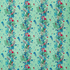 CCF087001 Seaforest Indoor Outdoor Aqua Emma J Shipley Indoor Outdoor Wild Escape Fabric by Clarke & Clarke