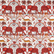 Zambezi Indoor Outdoor Flame Emma J Shipley Indoor Outdoor Wild Escape Fabric by Clarke & Clarke