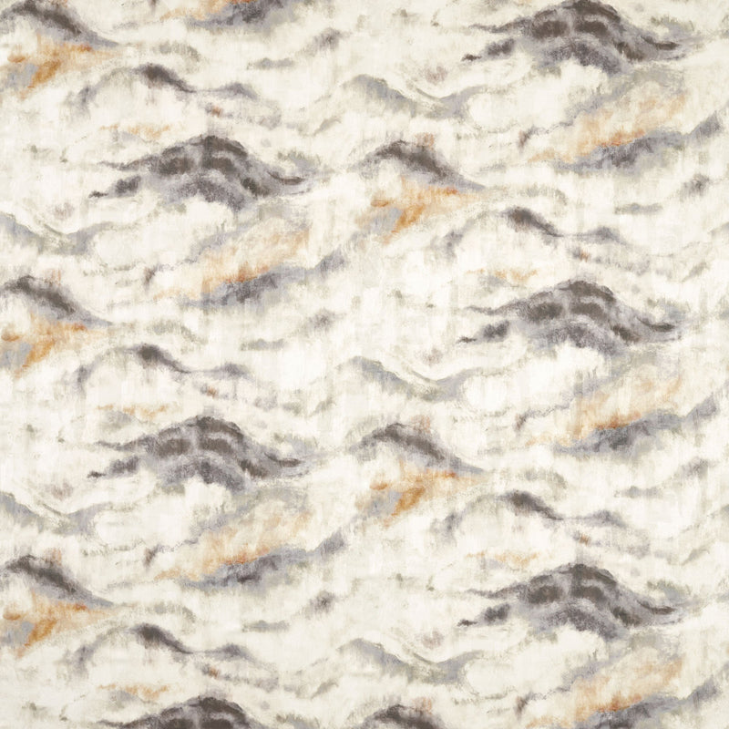 CCF0885-01 Earthscape Print Antique Elements Fabric by Clarke & Clarke