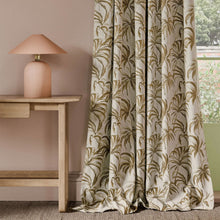 CCF0886-01 Floresta Embroidery IVory/Linen Elements Fabric by Clarke & Clarke