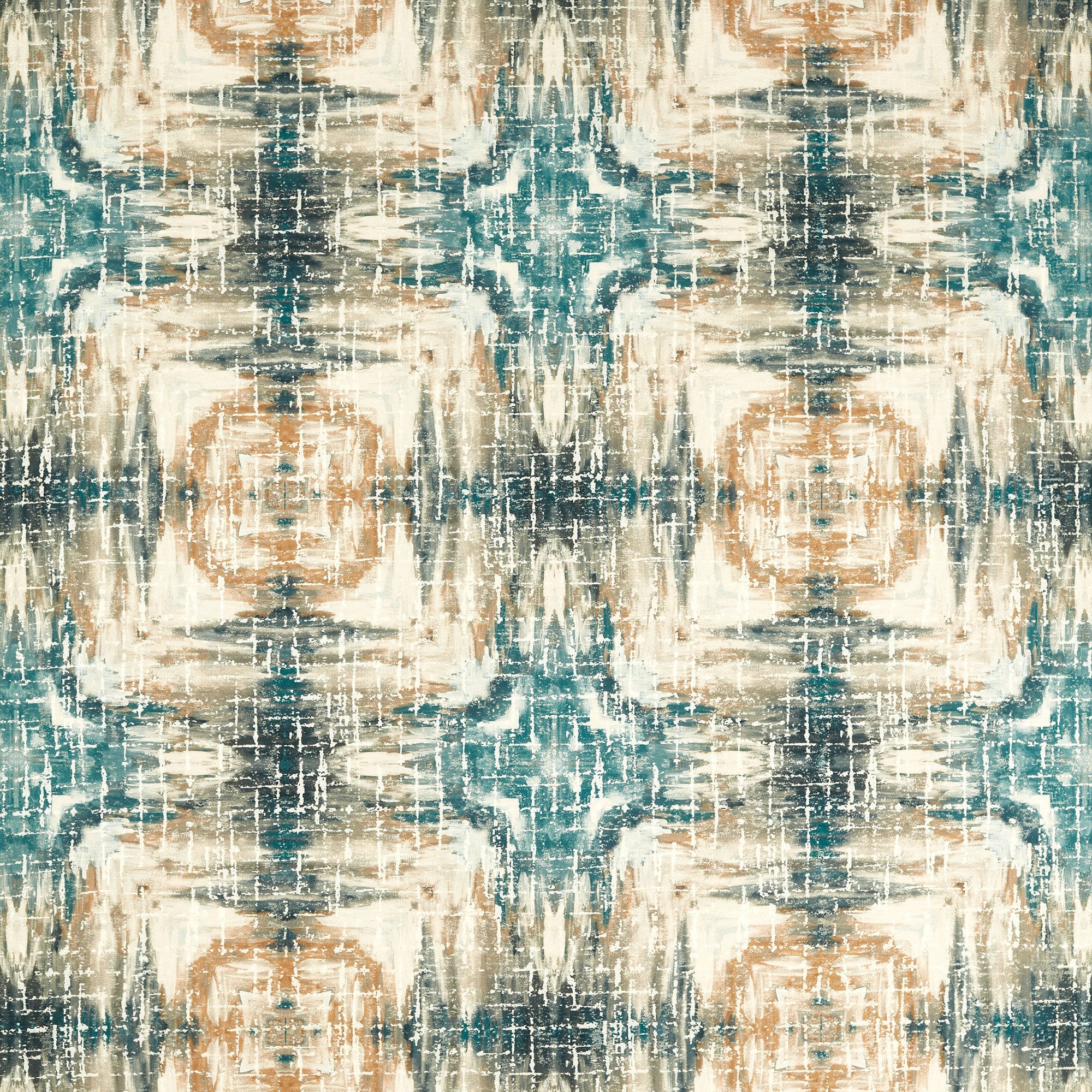 CCF0888-02 Kalia Print Midnight Elements Fabric by Clarke & Clarke