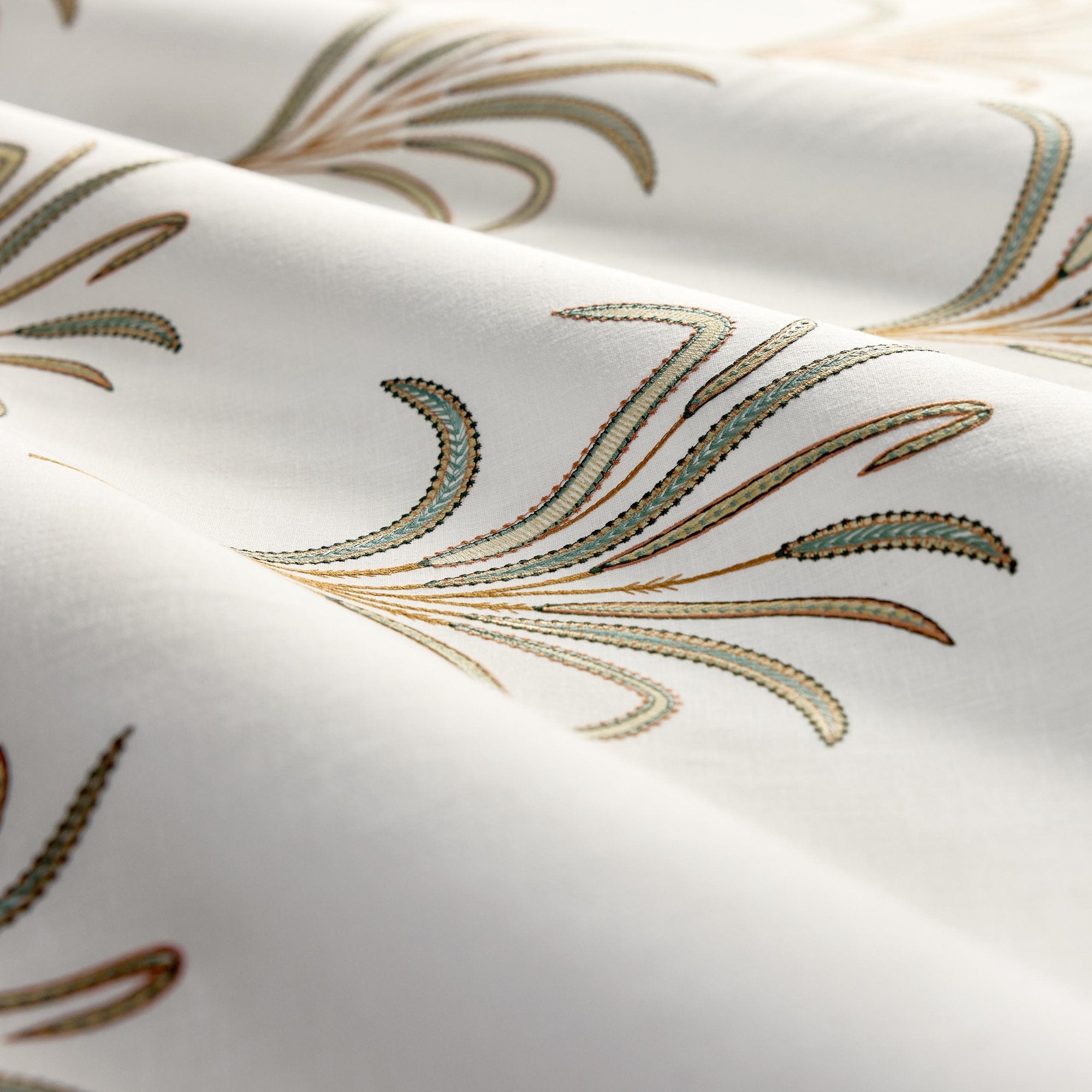 CCF0893-02 Aven Spice Cassia Fabric by Clarke & Clarke