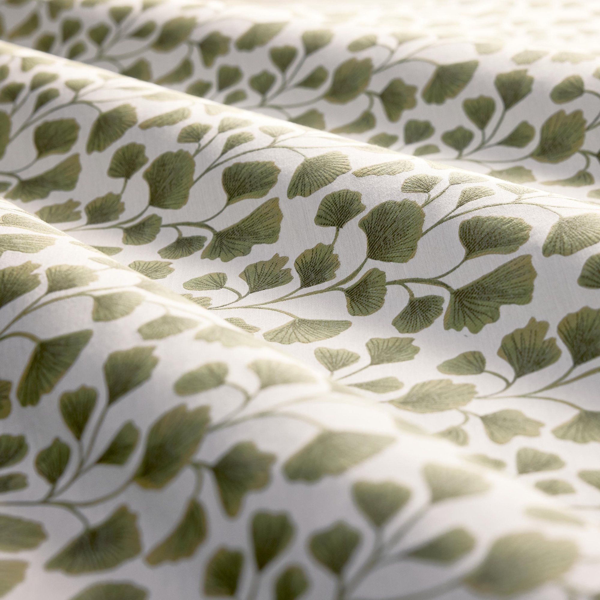 CCF0894-03 Biloba Sage Cassia Fabric by Clarke & Clarke