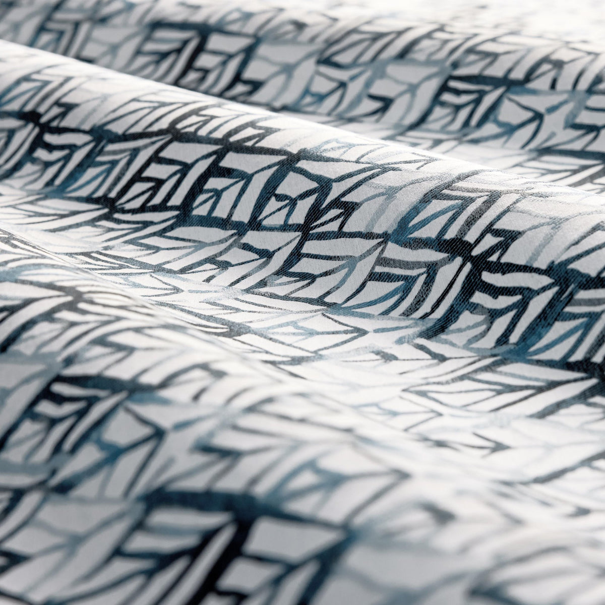 CCF0895-01 Canopy Indigo Cassia Fabric by Clarke & Clarke