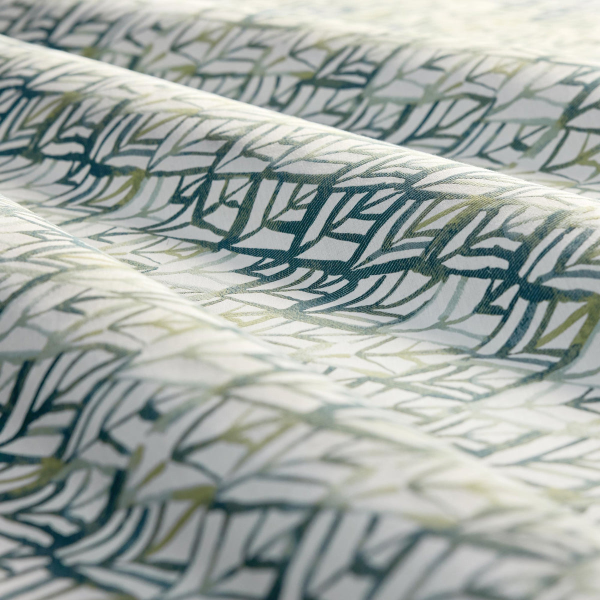 CCF0895-03 Canopy Seafoam Cassia Fabric by Clarke & Clarke