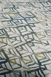 CCF0895-03 Canopy Seafoam Cassia Fabric by Clarke & Clarke