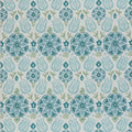 Cassia Peacock / Sky Fabric by Clarke & Clarke