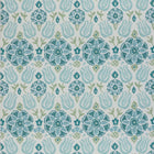 CCF0896-03 Cassia Peacock / Sky Fabric by Clarke & Clarke
