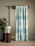 CCF0896-03 Cassia Peacock / Sky Fabric by Clarke & Clarke
