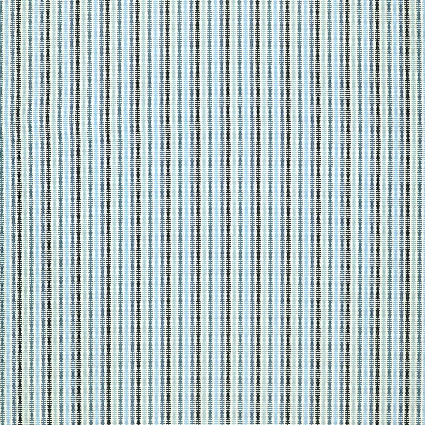 CCF0897-02 Grove Stripe Sky / Midnight / Indigo Cassia Fabric by Clarke & Clarke
