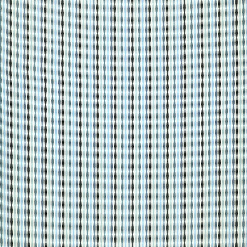 CCF0897-02 Grove Stripe Sky / Midnight / Indigo Cassia Fabric by Clarke & Clarke