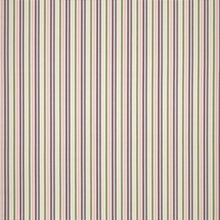 CCF0897-03 Grove Stripe Raspberry / Plum / Olive Cassia Fabric by Clarke & Clarke