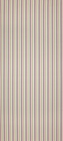 CCF0897-03 Grove Stripe Raspberry / Plum / Olive Cassia Fabric by Clarke & Clarke