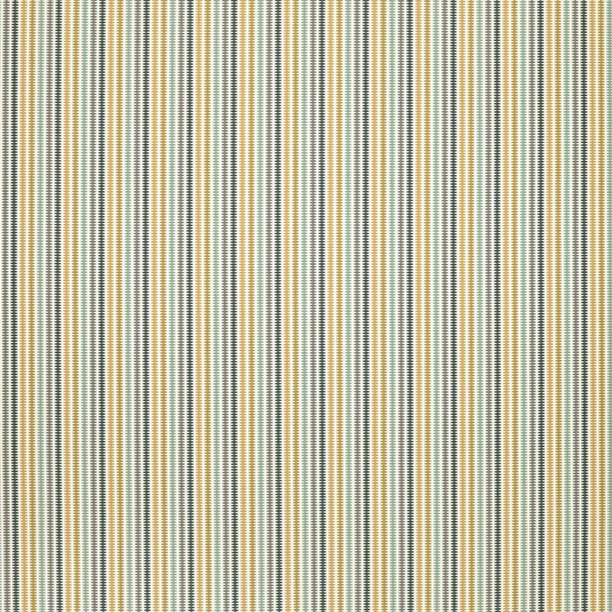 CCF0897-04 Grove Stripe Forest / Mustard / Sage Cassia Fabric by Clarke & Clarke