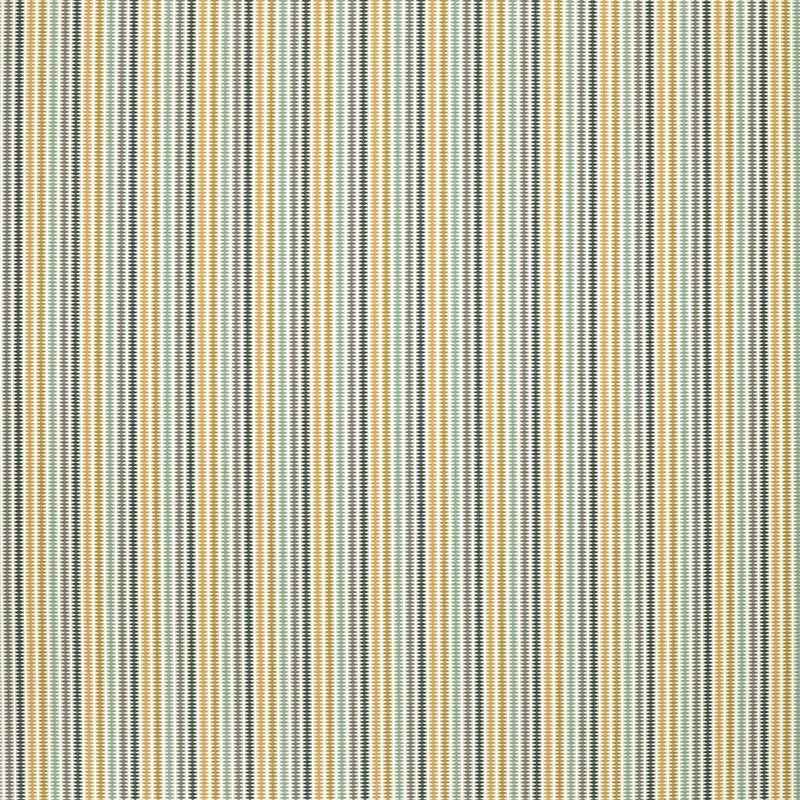 CCF0897-04 Grove Stripe Forest / Mustard / Sage Cassia Fabric by Clarke & Clarke