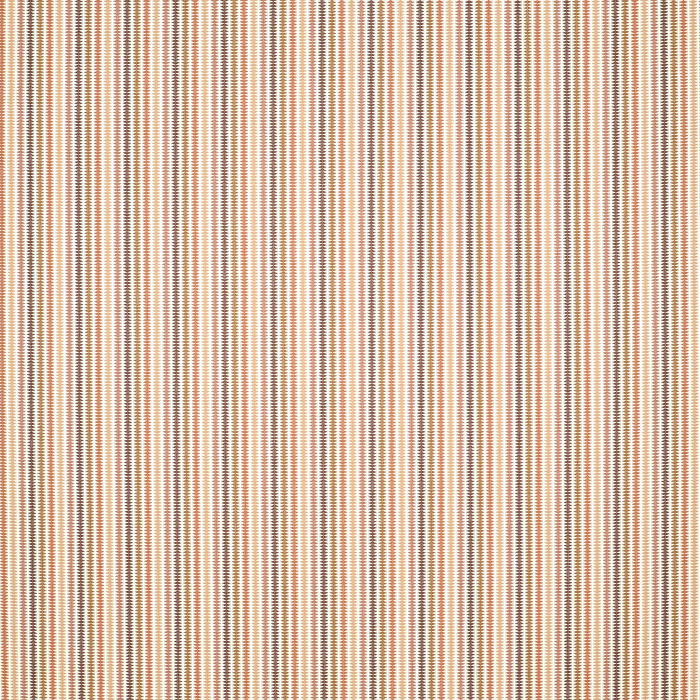 CCF0897-05 Grove Stripe Spice / Rust / Terracotta Cassia Fabric by Clarke & Clarke