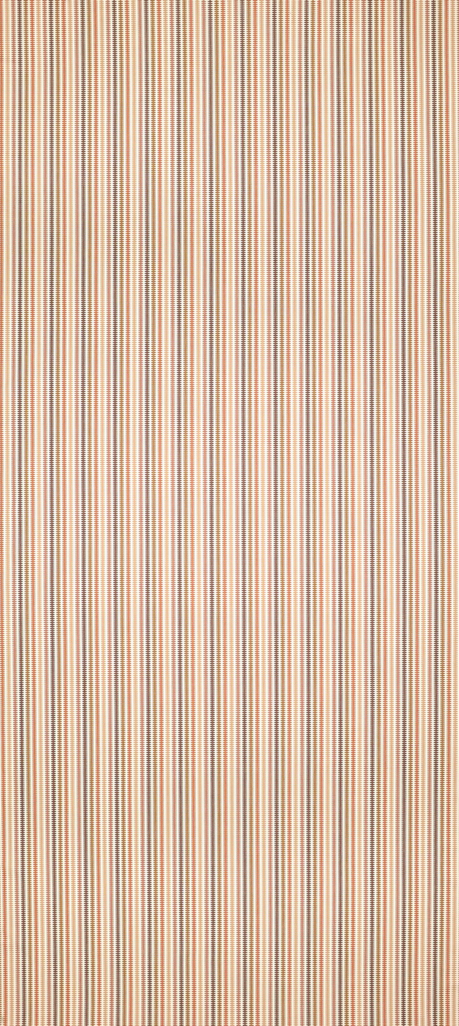 CCF0897-05 Grove Stripe Spice / Rust / Terracotta Cassia Fabric by Clarke & Clarke