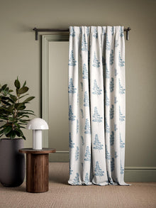 CCF0899-03 Herbarium Sky Cassia Fabric by Clarke & Clarke