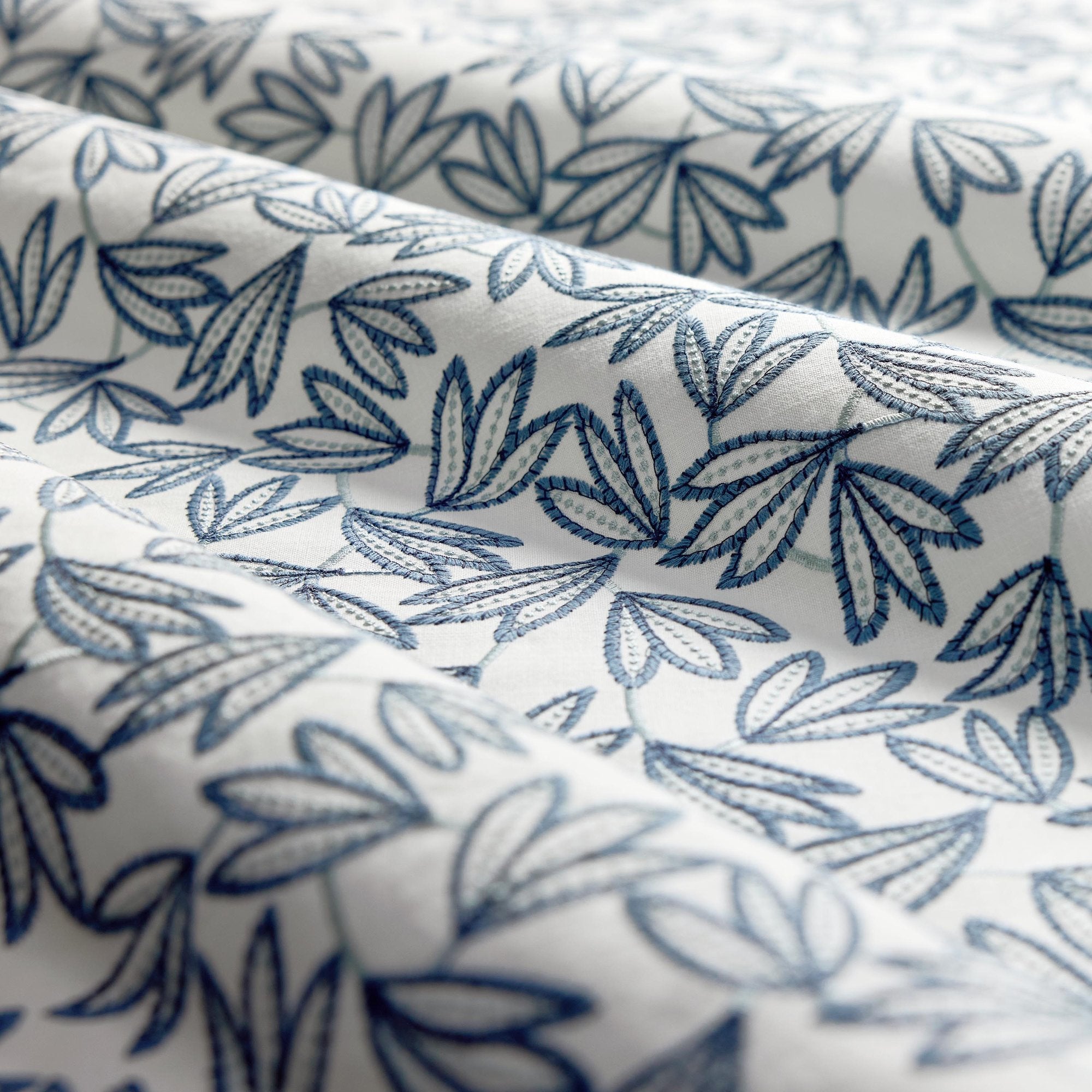 CCF0900-04 Kalmia Midnight Cassia Fabric by Clarke & Clarke
