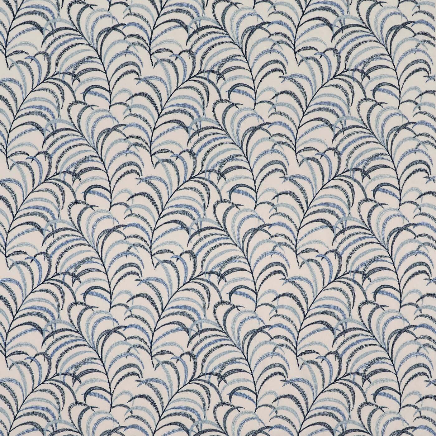 CCF0901-02 Tibby Midnight Cassia Fabric by Clarke & Clarke