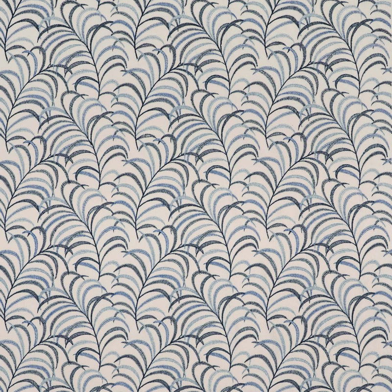 CCF0901-02 Tibby Midnight Cassia Fabric by Clarke & Clarke