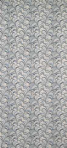 CCF0901-02 Tibby Midnight Cassia Fabric by Clarke & Clarke