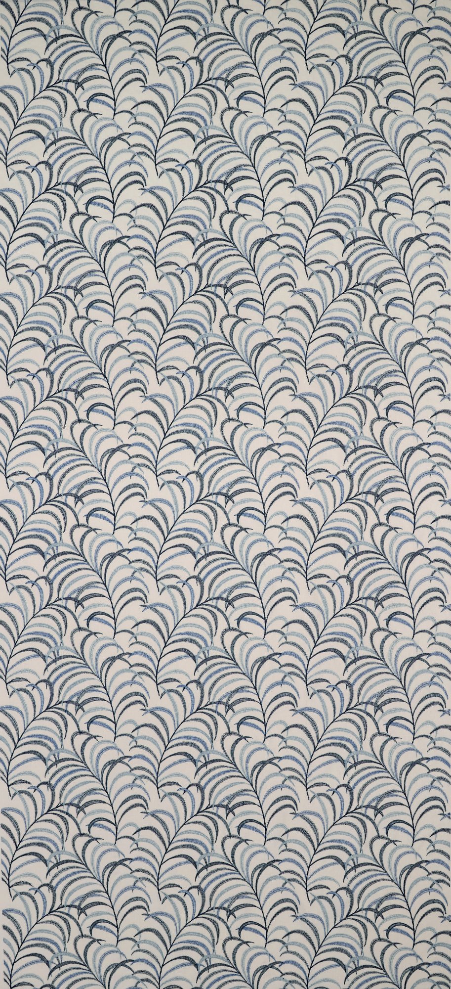 CCF0901-02 Tibby Midnight Cassia Fabric by Clarke & Clarke