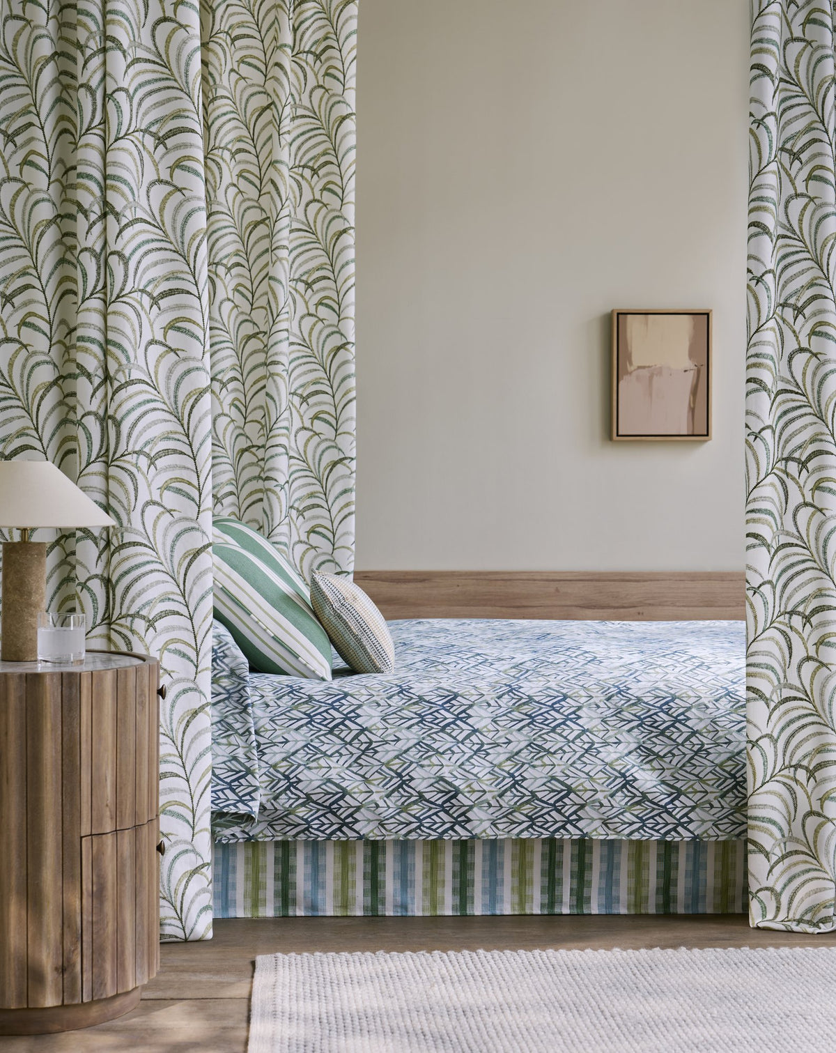 CCF0901-03 Tibby Herb Cassia Fabric by Clarke & Clarke