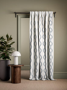 CCF0902-01 Woburn II Midnight Cassia Fabric by Clarke & Clarke