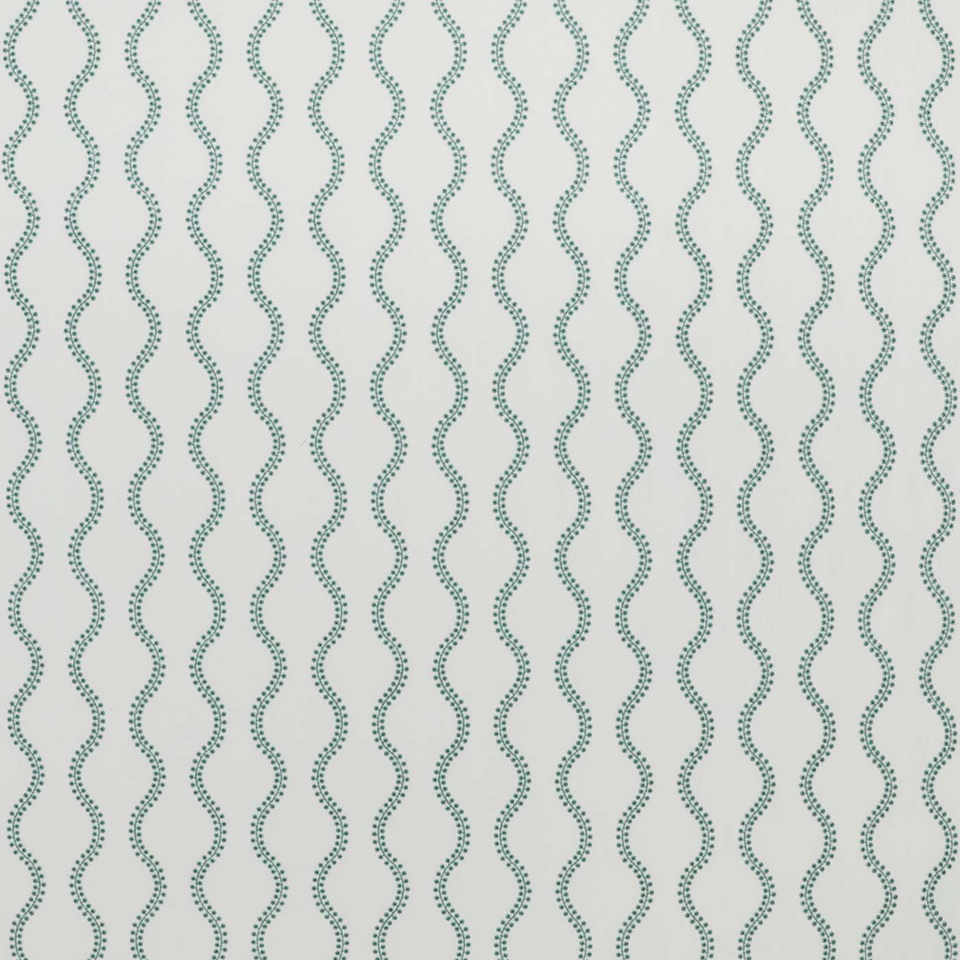 CCF0902-02 Woburn II Peacock Cassia Fabric by Clarke & Clarke