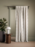 CCF0902-04 Woburn II Pearl Cassia Fabric by Clarke & Clarke