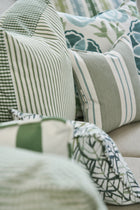 CCF0905-02 Foxdale Eau De Nil / Sky Edgeworth II Fabric by Clarke & Clarke