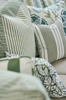 CCF0905-02 Foxdale Eau De Nil / Sky Edgeworth II Fabric by Clarke & Clarke