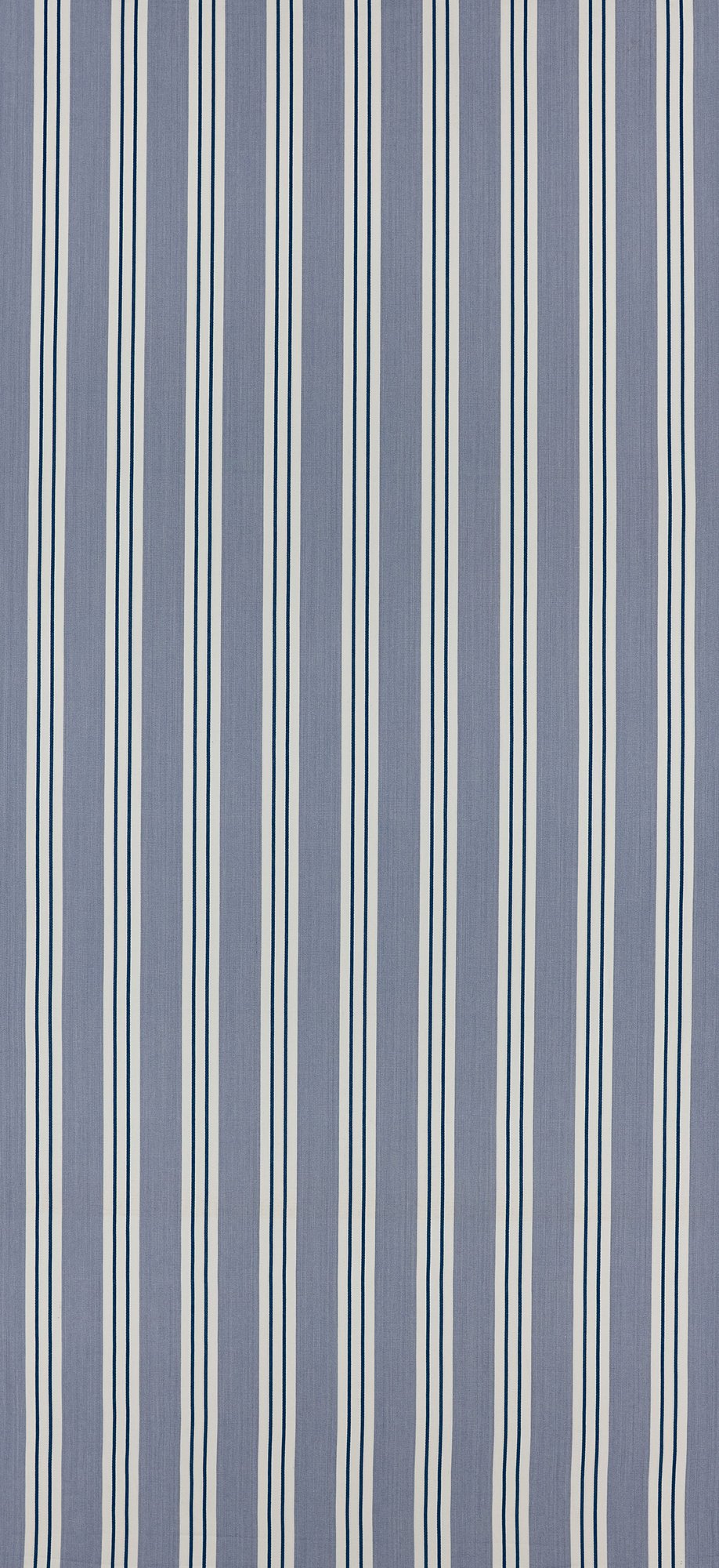 CCF0905-03 Foxdale Cornflower / Midnight Edgeworth II Fabric by Clarke & Clarke