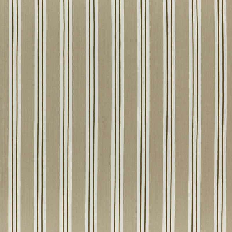 CCF0905-04 Foxdale Pebble / Mocha Edgeworth II Fabric by Clarke & Clarke