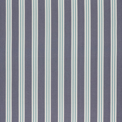 Foxdale Periwinkle / Aqua Edgeworth II Fabric by Clarke & Clarke
