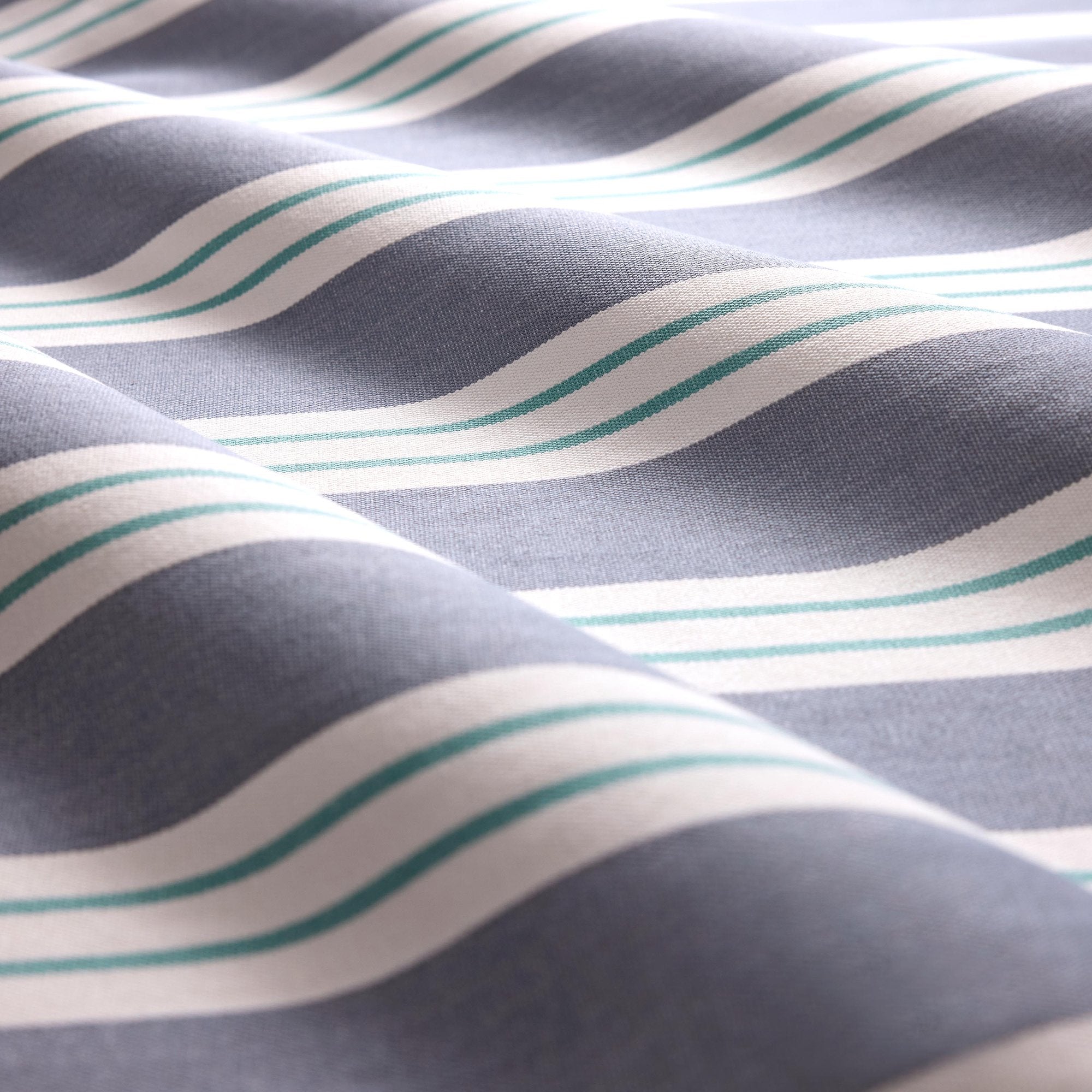 CCF0905-05 Foxdale Periwinkle / Aqua Edgeworth II Fabric by Clarke & Clarke