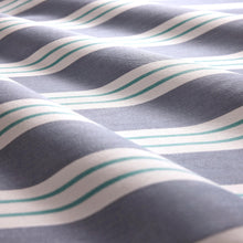 CCF0905-05 Foxdale Periwinkle / Aqua Edgeworth II Fabric by Clarke & Clarke