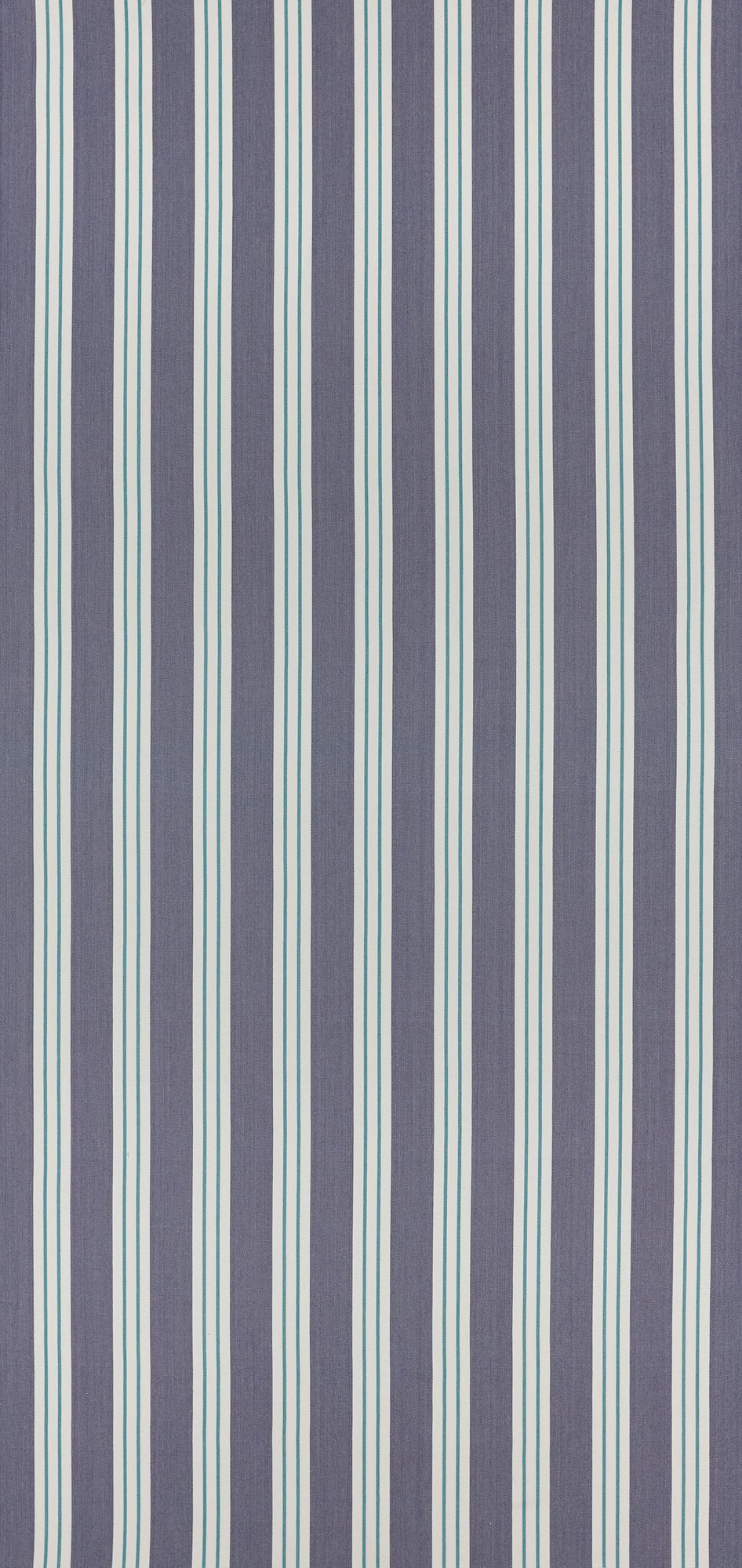 CCF0905-05 Foxdale Periwinkle / Aqua Edgeworth II Fabric by Clarke & Clarke