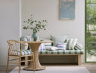 CCF0906-01 Marylebone Herby / Sky Edgeworth II Fabric by Clarke & Clarke