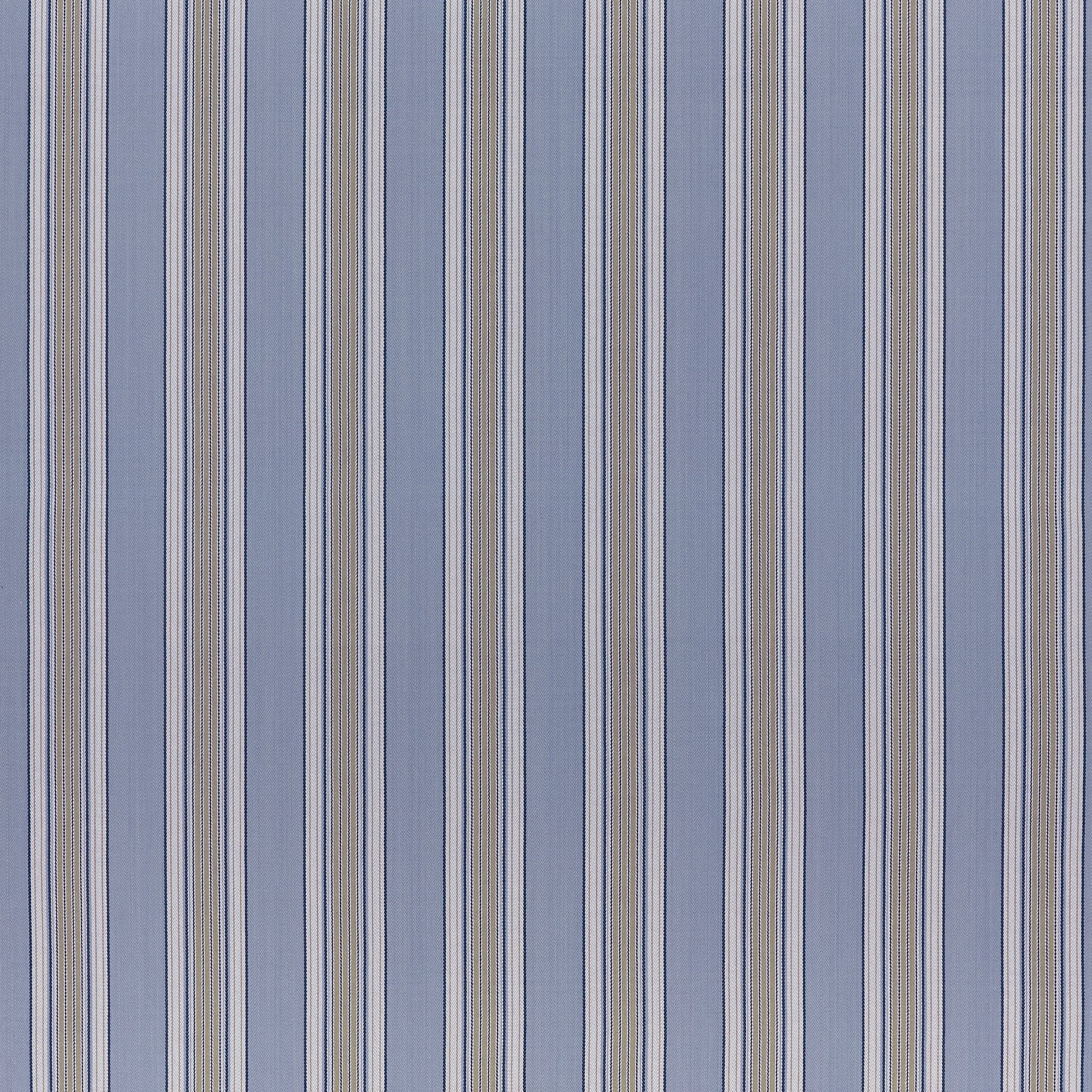 CCF0906-02 Marylebone Cornflower / Pebble Edgeworth II Fabric by Clarke & Clarke